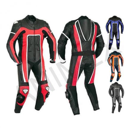 Men One Piece Leather Suit