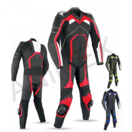 Men One Piece Leather Suit