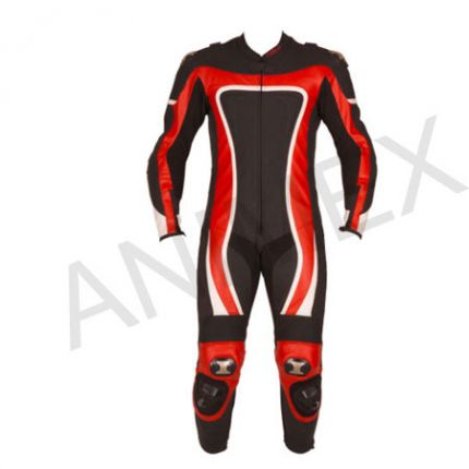 Men One Piece Leather Suit