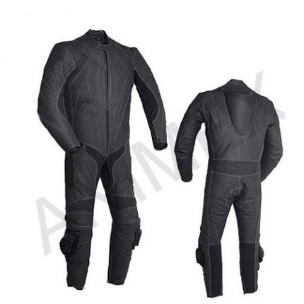 Men One Piece Leather Suit